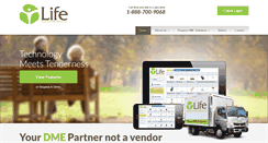 Desktop Screenshot of lifehealthcareservices.com