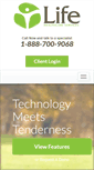 Mobile Screenshot of lifehealthcareservices.com